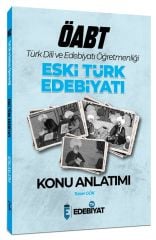 Edebiyat TV ÖABT Türk Dili Edebiyatı Eski Türk Edebiyatı Konu Anlatımı - Taner Gök Edebiyat TV Yayınları