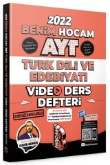 Benim Hocam 2022 YKS AYT Türk Dili ve Edebiyatı Video Ders Defteri - Kadir Gümüş Benim Hocam Yayınları