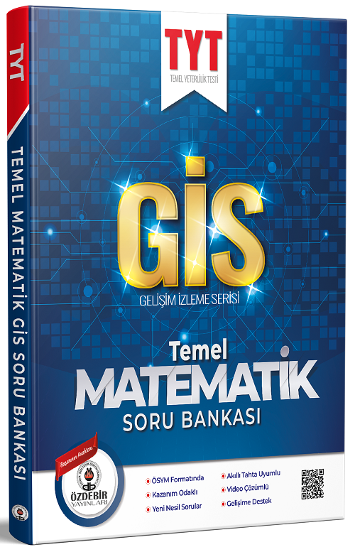 Özdebir YKS TYT Matematik GİS Gelişim İzleme Serisi Soru Bankası Özdebir Yayınları