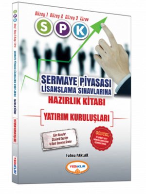 Yediiklim SPK Yatırım Kuruluşları Hazırlık Kitabı Yediiklim Yayınları