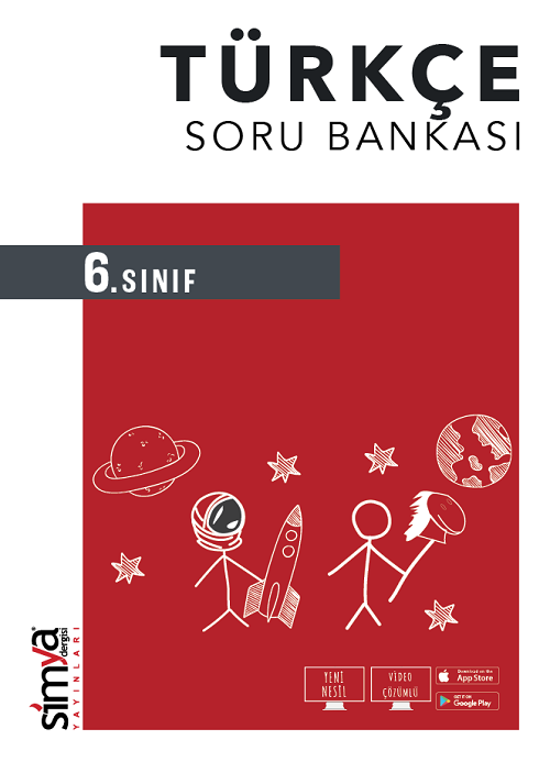 Simya 6. Sınıf Türkçe Soru Bankası Simya Yayınları