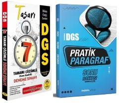 SÜPER FİYAT Tasarı DGS 7 Deneme + İndeks Paragraf Soru 2 li Set Tasarı + İndeks Kitap Yayınları