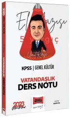 Yargı 2023 KPSS Vatandaşlık Son Düzlük El Yazısı Ders Notu - Umut Kerse Yargı Yayınları