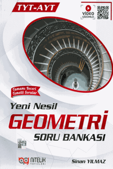 Nitelik YKS TYT AYT Geometri Yeni Nesil Soru Bankası Nitelik Yayınları