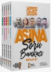 İsem 2024 KPSS Genel Yetenek Genel Kültür Aşina Soru Bankası Çözümlü Modüler Set İsem Yayınları