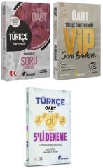 Özdil Akademi ÖABT Türkçe Soru + 5 Deneme 3 lü Set - Yekta Özdil Özdil Akademi Yayınları