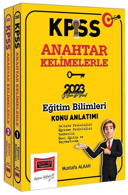 Yargı 2023 KPSS Eğitim Bilimleri Anahtar Kelimelerle Konu Anlatımı Set Yargı Yayınları