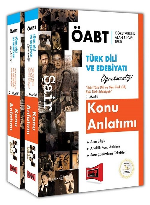 Yargı 2019 ÖABT ŞAİR Türk Dili ve Edebiyatı Öğretmenliği Konu Anlatımı Modüler Set Yargı Yayınları