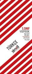 Simya 5. Sınıf Türkçe Yaprak Test Simya Yayınları