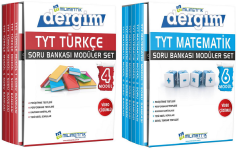 SÜPER FİYAT Milimetrik YKS TYT Türkçe+Matematik Soru Bankası 2 li Modüler Set Milimetrik Yayınları