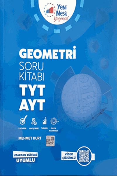 Yeni Nesil YKS TYT AYT Geometri Soru Kitabı Yeni Nesil Yayınları
