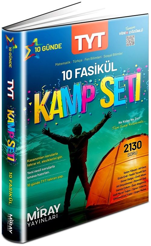 Miray YKS TYT Kamp Kitabı Seti Miray Yayınları