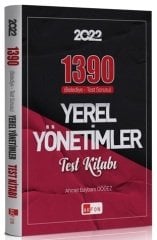 Akfon 2022 Kaymakamlık 1390 Yerel Yönetimler Test Kitabı - Ahmet Baybars Göğez Akfon Yayınları