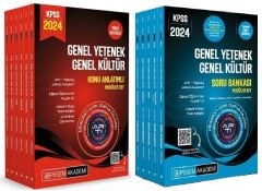 Pegem 2024 KPSS Genel Yetenek Genel Kültür Modüler Konu + Soru 12 li Set Pegem Akademi Yayınları