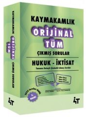 4T Yayınları Kaymakamlık Hukuk-İktisat Orijinal Tüm Çıkmış Sorular 5. Baskı - Yüksel Bilgili, Kutluay Kararlı 4T Yayınları