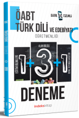 SÜPER FİYAT İndeks Akademi ÖABT Türk Dili ve Edebiyatı 5 Deneme Dijital Çözümlü İndeks Akademi Yayıncılık