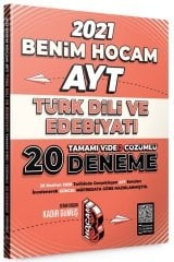 Benim Hocam 2021 YKS AYT Türk Dili ve Edebiyatı 20 Deneme - Kadir Gümüş Benim Hocam Yayınları