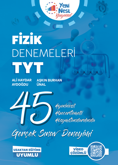 Yeni Nesil YKS TYT Fizik 45 Deneme Yeni Nesil Yayınları