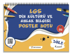 Veri Yayınları 8. Sınıf LGS Din Kültürü ve Ahlak Bilgisi Poster Notu Veri Yayınları