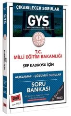 Yargı 2023 GYS MEB Milli Eğitim Bakanlığı Şef Çıkabilecek Sorular Soru Bankası Görevde Yükselme Yargı Yayınları