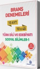 Başarıyorum YKS TYT Türk Dili ve Edebiyatı Sosyal Bilimler-1 10x40 Deneme Başarıyorum Yayınları