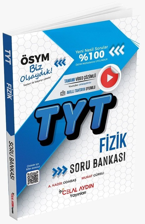 Celal Aydın YKS TYT Fizik Soru Bankası Celal Aydın Yayınları