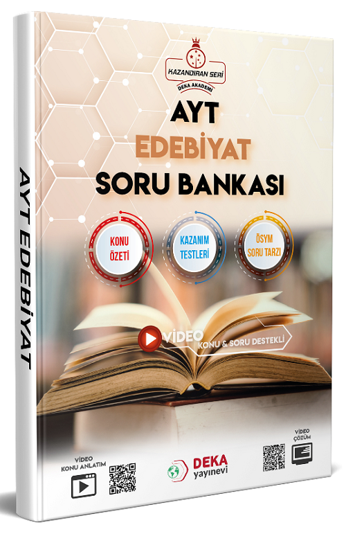 Deka Akademi YKS AYT Edebiyat Soru Bankası Deka Akademi Yayınları
