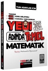 Yediiklim KPSS DGS ALES TYT 7 Yedi Adımda Temel Matematik Konu Anlatımlı Soru Bankası - Mehmet Bilge Yıldız Yediiklim Yayınları