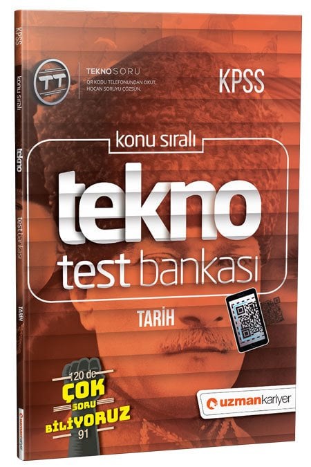 SÜPER FİYAT Uzman Kariyer 2019 KPSS Tarih Tekno Test Bankası Yaprak Test Uzman Kariyer Yayınları