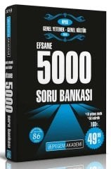 Pegem 2019 KPSS Genel Yetenek Genel Kültür EFSANE 5000 Soru Bankası Pegem Akademi Yayınları