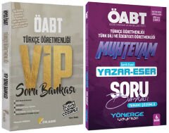 Özdil + Yönerge ÖABT Türkçe Yazar Eser Soru 2 li Set - Yekta Özdil Özdil + Yönerge Yayınları