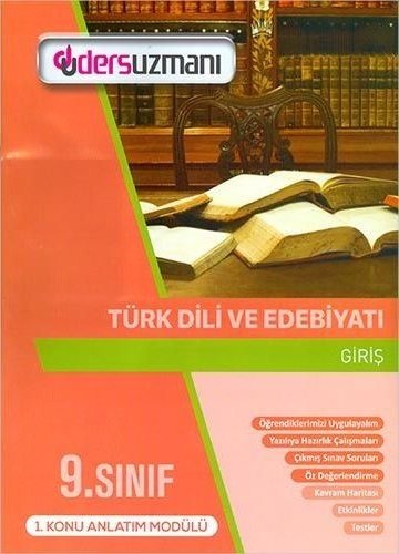 Ders Uzmanı 9. Sınıf Türk Dili ve Edebiyatı Konu Anlatım Modülleri Ders Uzmanı Yayınları