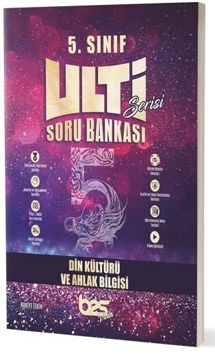 Bes Yayınları 5. Sınıf Din Kültürü ve Ahlak Bilgisi Ulti Serisi Soru Bankası Bes Yayınları