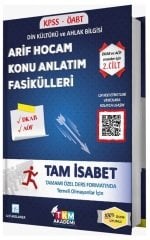 TKM Akademi ÖABT Din Kültürü ve Ahlak Bilgisi Tam İsabet Konu Anlatım Fasikülleri 2. Cilt - Arif Arslaner Hocam TKM Akademi