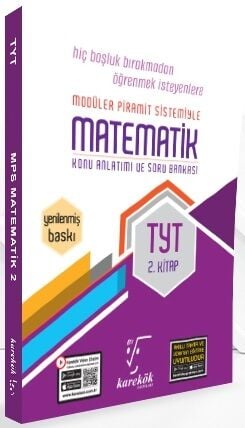 Karekök YKS TYT Matematik MPS Konu Anlatımlı Soru Bankası 2. Kitap Karekök Yayınları