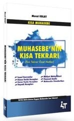 4T Yayınları KPSS A Grubu Muhasebenin Kısa Tekrarı - Murat Kolay 4T Yayınları