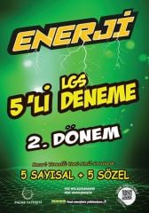 Palme 8. Sınıf LGS 2. Dönem Enerji 5 li Deneme Palme Yayınları