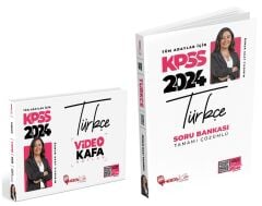 Hoca Kafası 2024 KPSS Türkçe Video Kafa Notlar + Soru 2 li Set - Öznur Saat Yıldırım Hoca Kafası Yayınları