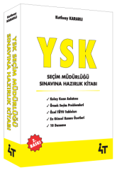 4T Yayınları YSK Seçim Müdürlüğü Sınavı Hazırlık Kitabı 2. Baskı 4T Yayınları