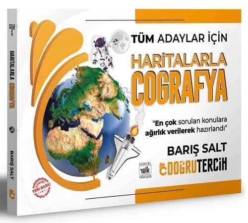 SÜPER FİYAT Doğru Tercih KPSS ve Tüm Adaylar için Haritalarla Coğrafya - Barış Salt Doğru Tercih Yayınları