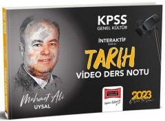 Yargı 2023 KPSS Tarih İnteraktif Video Ders Notu - Mehmet Ali Uysal Yargı Yayınları