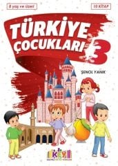 KEY Yayınları 3. ve 4. Sınıf Türkiye Çocukları-3 10 lu Set KEY Yayınları