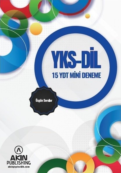 Akın Dil YKS DİL YDT 15 Mini Deneme Akın Publishing