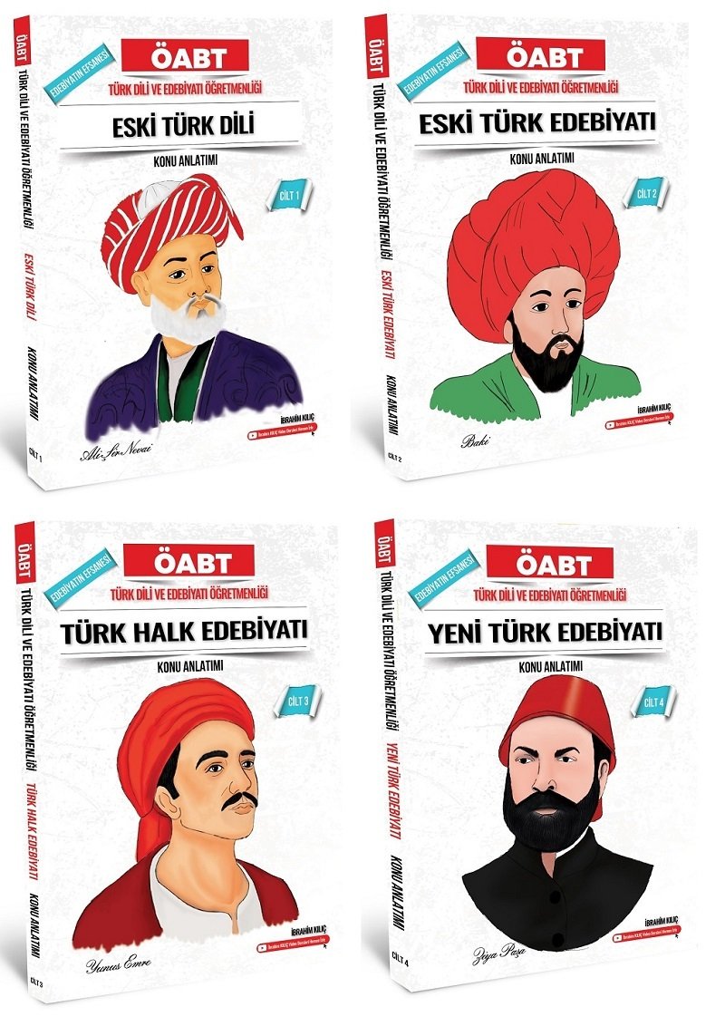 İbrahim Kılıç ÖABT Türk Dili ve Edebiyatı Aşiyan Konu Anlatımlı Modüler Set İbrahim Kılıç