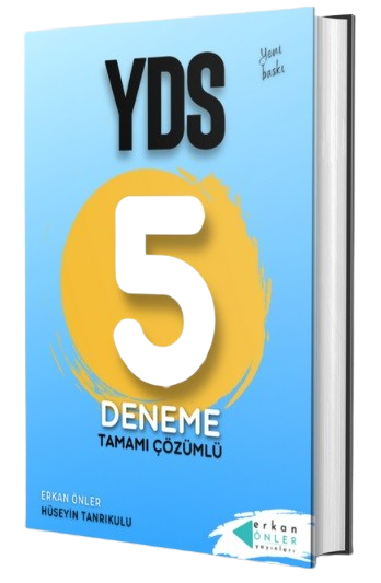 Erkan Önler YDS 5 Deneme Çözümlü - Erkan Önler Erkan Önler Yayınları