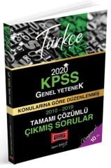 Yargı 2020 KPSS Türkçe Çıkmış Sorular Konularına Göre Çözümlü Yargı Yayınları