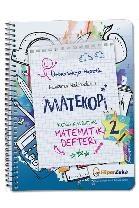 SÜPER FİYAT Hiper Zeka YKS AYT MATEKOPİ Konu Kavratan Matematik Defteri-2 Hiper Zeka Yayınları