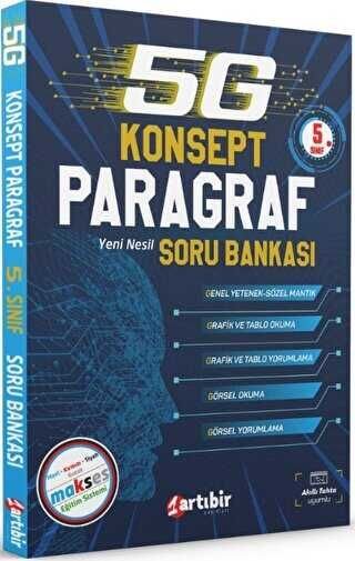 Artıbir 5. Sınıf Paragraf 5G Konsept Soru Bankası Artıbir Yayınları