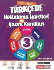 Kırmızı Beyaz 3. Sınıf Türkçede Noktalama İşaretleri ve Yazım Kuralları Kırmızı Beyaz Yayınları