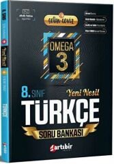 Artıbir 8. Sınıf Türkçe Çetin Ceviz Omega Soru Bankası Artıbir Yayınları